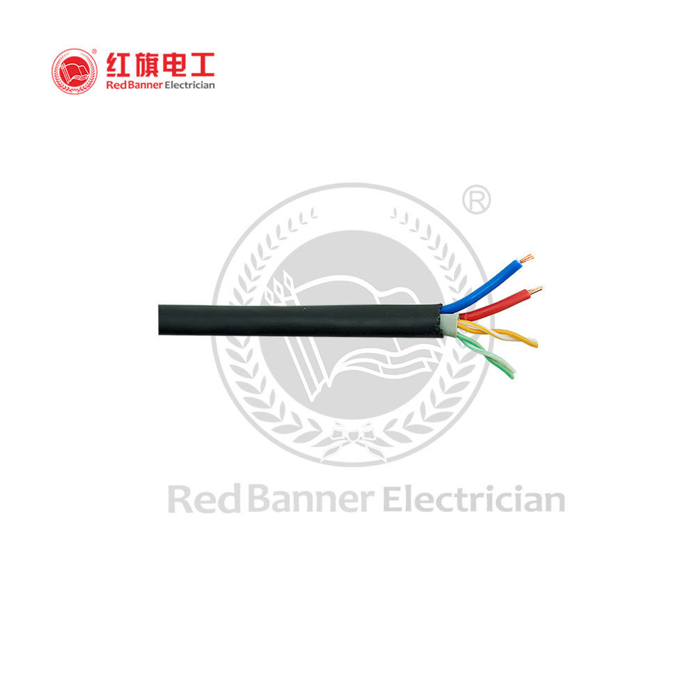 2對網絡電源綜合線,網線,電源線,紅旗電工